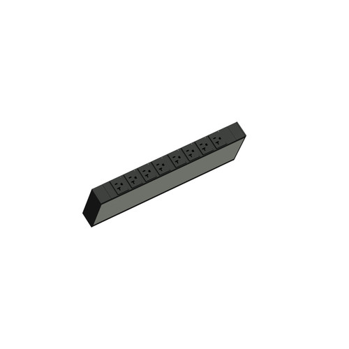Middle Atlantic LP-61110 Horizontal Rackmount Network Switched PDU - 8 Outlet
