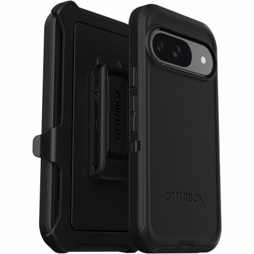 OtterBox 77-95588 Defender Carrying Case Holster Google Pixel 9 Pro - Pixel 9 Smartphone - Black