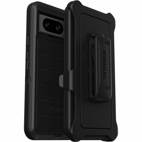 OtterBox 77-94196 Defender Series Pro Rugged Carrying Case Holster Google Pixel 8 Smartphone - Black OtterBox 77-94196 Defender Series Pro Rugged Carrying Case Holster Google Pixel 8 Smartphone - Black