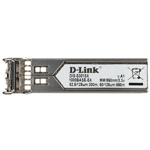 D-Link 1-port Mini-GBIC SFP to 1000BaseSX Multi-Mode Fibre Transceiver