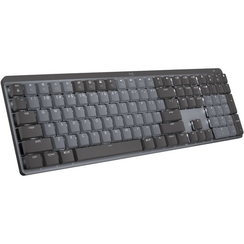 Logitech MX Mechanical Illuminated Performance Keyboard with Tactile Quiet Switches  - Wireless - Graphite