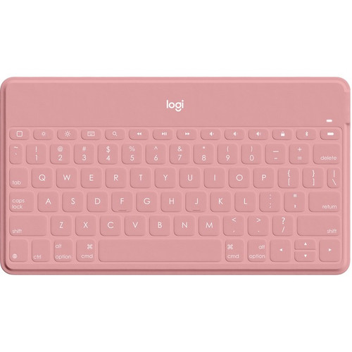 Logitech Keys-To-Go Keyboard - Wireless - Blush