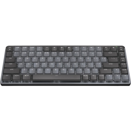 Logitech MX Mechanical Illuminated Performance Keyboard with Mini Tactile Switches  - Wireless - Graphite