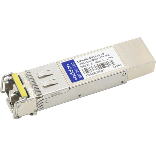 AddOn Juniper Networks SFPP-10G-DW19-ER Compatible TAA Compliant 10GBase-DWDM 100GHz SFP+ Transceiver (SMF, 1562.23nm, 40km, LC, DOM)