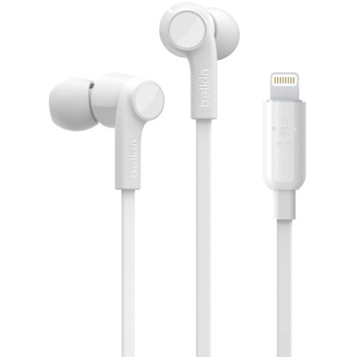 Belkin SoundForm Headphones with Lightning Connector - White