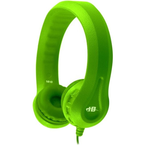 Hamilton Buhl Flex Phones Foam Headphones - 3.5mm TRRS - Green