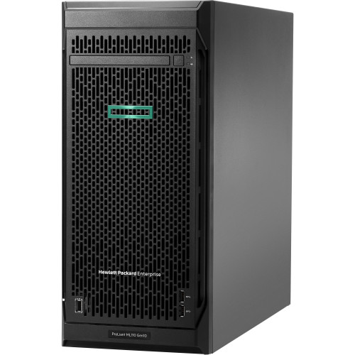 HPE ProLiant ML110 G10 4.5U Tower Server - 1 x Intel Xeon Silver 4208 2.10 GHz - 16 GB RAM - Serial ATA/600 Controller