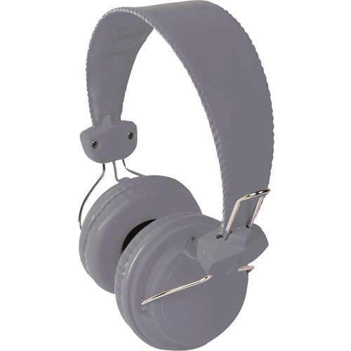 Hamilton Buhl Favoritz Headset with In Line Microphone - 3.5mm TRRS - Gray