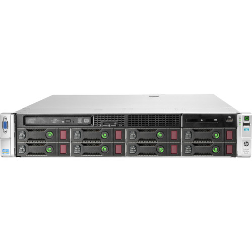 HPE ProLiant DL380p G8 2U Rack Server - 2 x Intel Xeon E5-2640 2.50 GHz - 16 GB RAM - Serial Attached SCSI (SAS) Controller