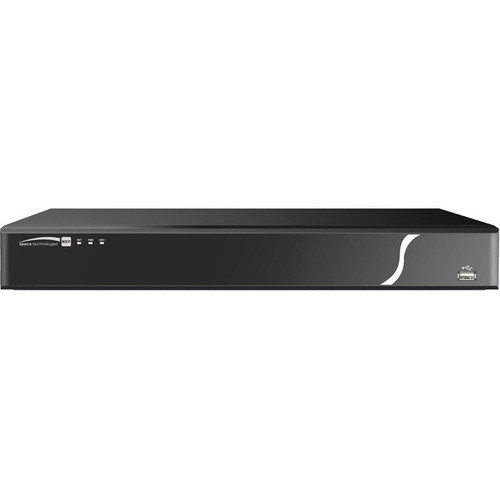 Speco 8 Channel 4K Plug & Play Network Video Recorder with Built-in PoE+ Switch - 2 TB HDD