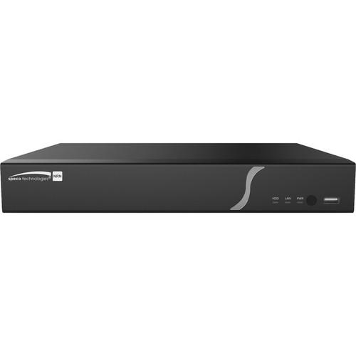 Speco 4 Channel NVR with Built-in PoE Ports - 10 TB HDD