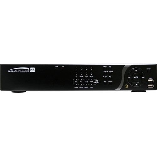Speco NS 32 Channel 4K H.265 Network Video Recorder - 16 TB HDD