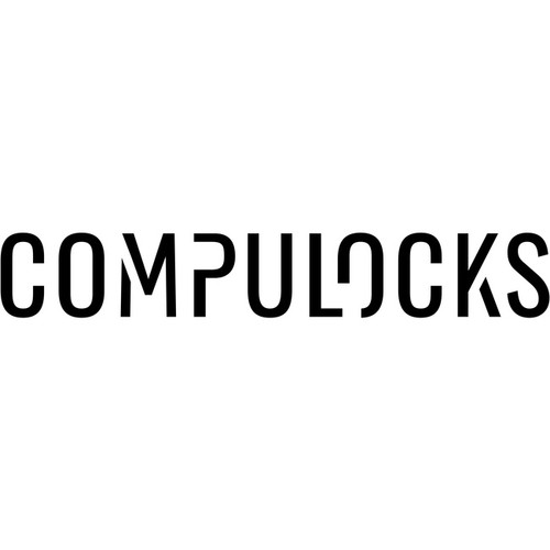 Compulocks Mac Studio Ledge Lock Adapter with Keyed Cable Lock Silver
