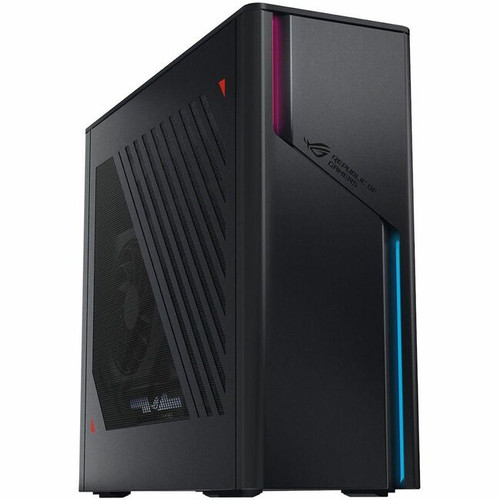 ASUS ROG G22CH-DB776 Gaming Desktop Computer - Intel Core i7 13th Gen i7-13700F Hexadeca-core (16 Core) 2.10 GHz - 16 GB RAM DDR5 SDRAM - 1 TB M.2 PCI Express NVMe 4.0 SSD - Small Form Factor - Gray