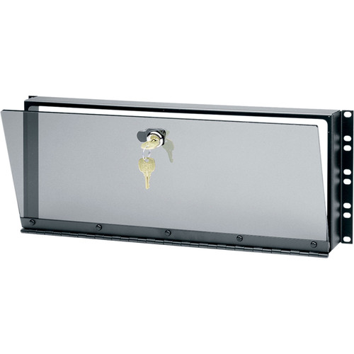 Middle Atlantic Security Cover with Hinged Plexi Door - Fixed - 4RU