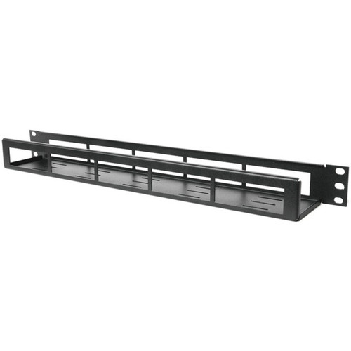 Rack Solutions 1U Horizontal Cable Management Tray (3in Deep)