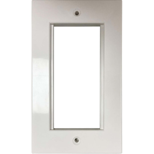 Tripp Lite Double-Gang UK-Style Gang Frame for Insert Modules, White