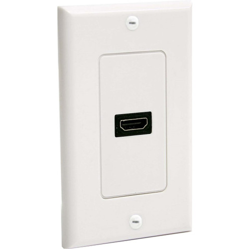 StarTech.com Single Outlet Female HDMI�&reg; Wall Plate White