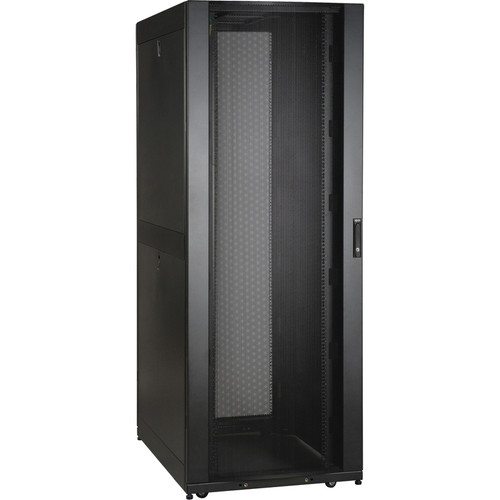 Tripp Lite 48U SmartRack Wide Standard-Depth Rack Enclosure Cabinet with doors & side panels
