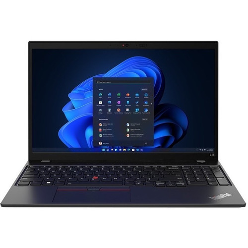 Lenovo ThinkPad L15 Gen 3 21C3004YUS 15.6" Touchscreen Notebook - Full HD - 1920 x 1080 - Intel Core i7 12th Gen i7-1255U Deca-core (10 Core) - 16 GB Total RAM - 256 GB SSD - Thunder Black