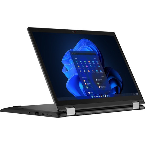 Lenovo ThinkPad L13 Yoga Gen 3 21BB0063US 13.3" Touchscreen Convertible 2 in 1 Notebook - WUXGA+ - 1920 x 1200 - AMD Ryzen 5 PRO 5675U Hexa-core (6 Core) 2.30 GHz - 8 GB Total RAM - 8 GB On-board Memory - 256 GB SSD - Storm Gray