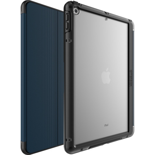 OtterBox Symmetry Carrying Case (Folio) Apple iPad (9th Generation), iPad (8th Generation), iPad (7th Generation) Tablet, Apple Pencil - Blue