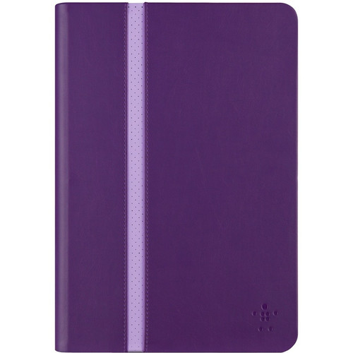 Belkin Stripe Carrying Case (Folio) Apple iPad mini Tablet - Plum