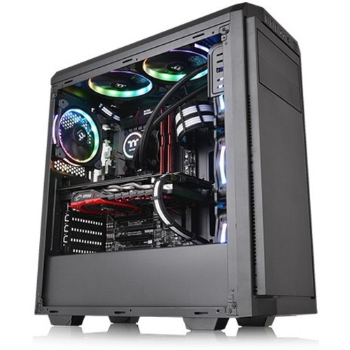 Thermaltake V100 Perforated Computer Case - Bluum