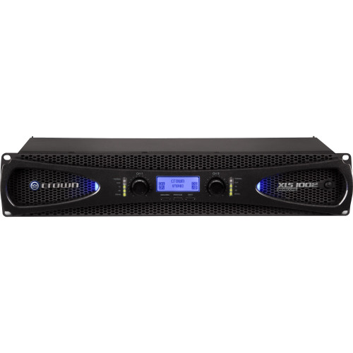 Crown XLS 1002 Amplifier - 700 W RMS - 2 Channel - Black