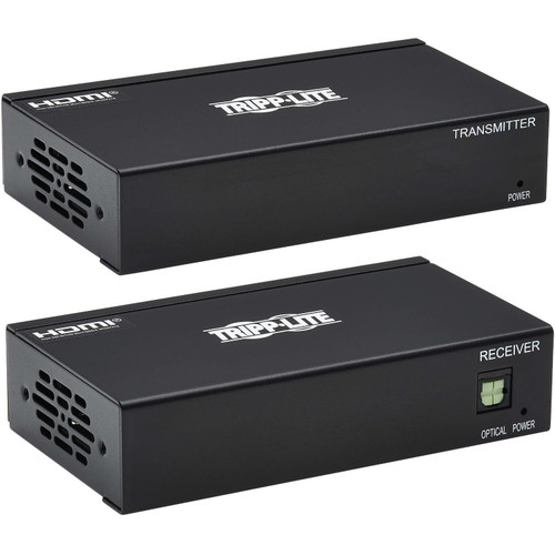 Tripp Lite 2-Port HDMI over Cat6 Extender Kit Transmitter/Receiver 4K 60 Hz HDR 4:4:4 PoC 230 ft. (70.1 m) TAA