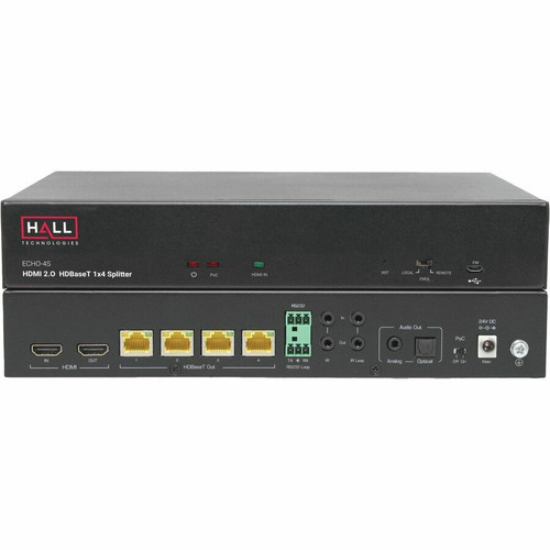 Hall ECHO-4S 4 Channel HDBaseT Splitter (Sender)