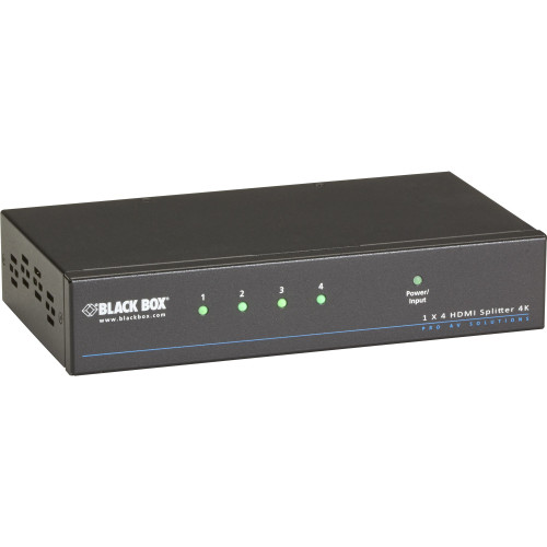 Black Box 4K HDMI Splitter - 1x4