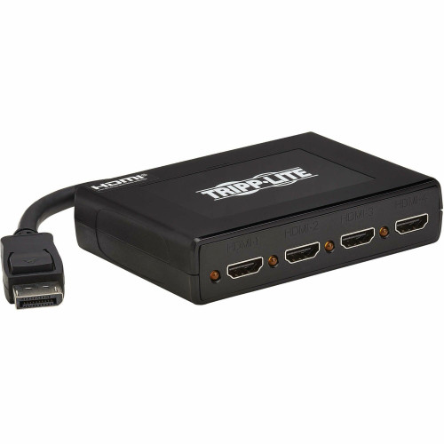 Tripp Lite 4-Port DisplayPort to HDMI Multi-Monitor Splitter, MST Hub, 4K 60 Hz, DP 1.2a, TAA