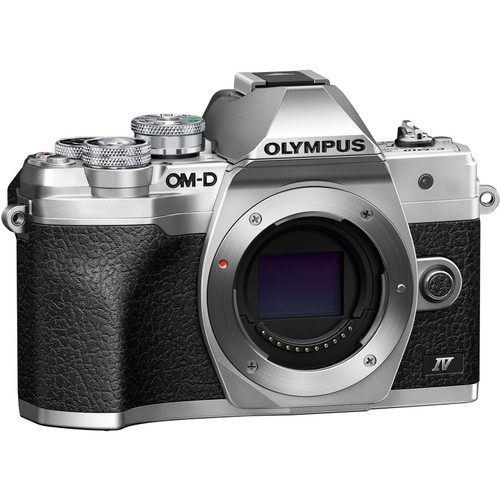 Olympus OM-D E-M10 Mark IV 20.3 Megapixel Mirrorless Camera Body Only - Silver