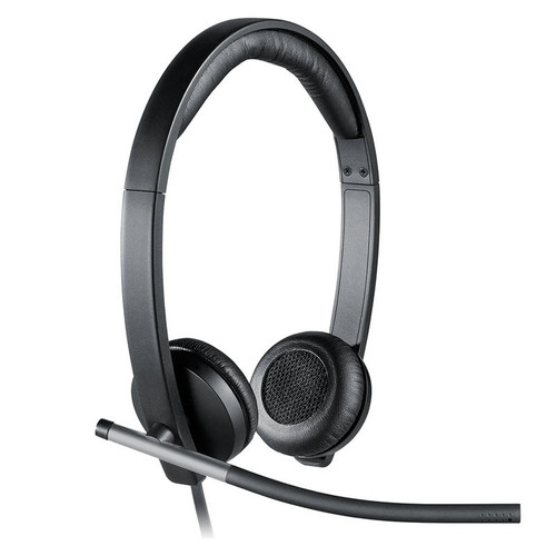 Logitech USB Headset Stereo H650e, Black - USB