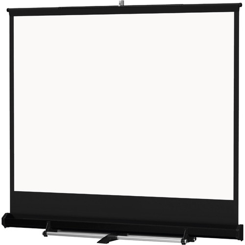 Da-Lite Floor Model C Series Projection Screen - Pull-up Screen for Rental, Stage, and Hospitality - 144in x 144in Screen - 93897