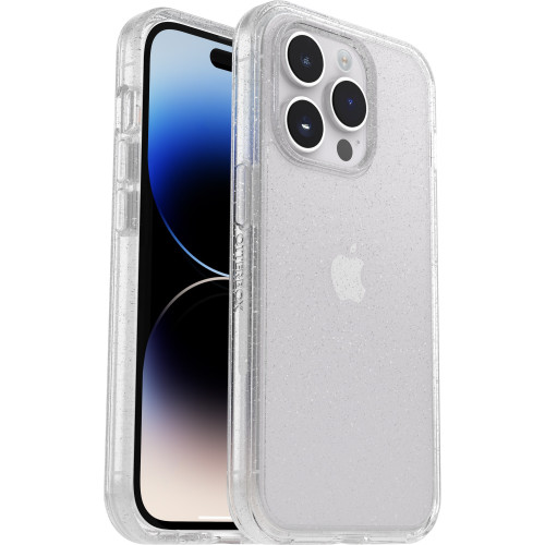 OtterBox iPhone 14 Pro Symmetry Series Clear Antimicrobial Case