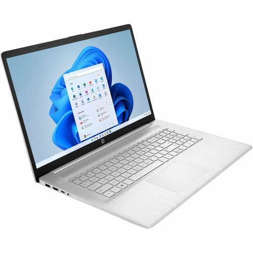 HP 17-cp2000 17-cp2001ds 17.3" Notebook - HD+ - 1600 x 900 - AMD Ryzen 3 7320U Quad-core (4 Core) - 8 GB Total RAM - 8 GB On-board Memory - 256 GB SSD - Natural Silver - Refurbished