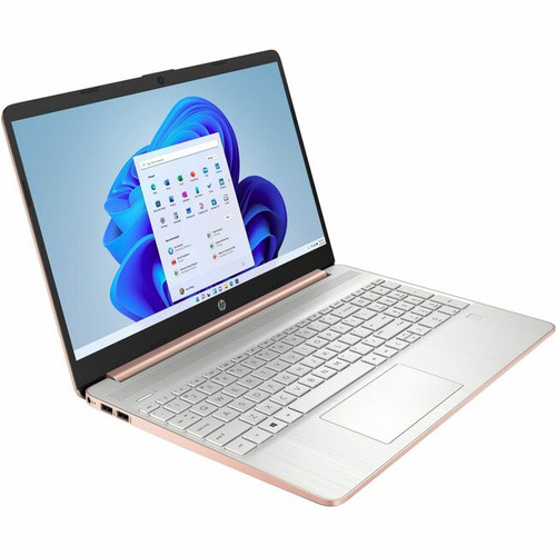 HP 15-dy0000 15-dy5002ds 15.6" Touchscreen Notebook - Full HD - 1920 x 1080 - Intel Core i5 12th Gen i5-1235U Deca-core (10 Core) - 12 GB Total RAM - 512 GB SSD - Pale Rose Gold, Natural Silver - Refurbished