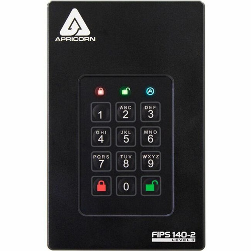 Apricorn Aegis Fortress 4 TB Solid State Drive - External