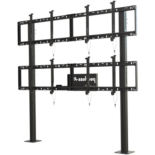 Peerless-AV Floor Mount for Flat Panel Display - Black