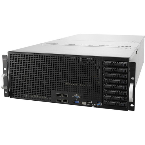 Asus ESC8000 G4 Barebone System - 4U Rack-mountable - Socket P LGA-3647 - 2 x Processor Support