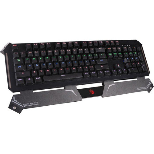 BLOODY GAMING OPTICAL MECHANICAL KEYBOARD BACKLIT ADJUSTABLE, BLACK