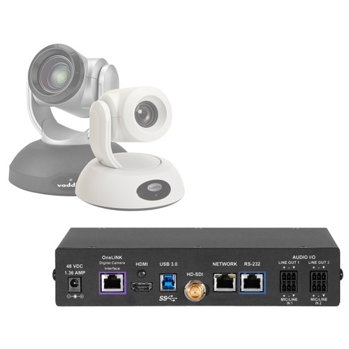 Polycom Codec Kit for OneLINK Bridge to Vaddio HDBaseT Cameras