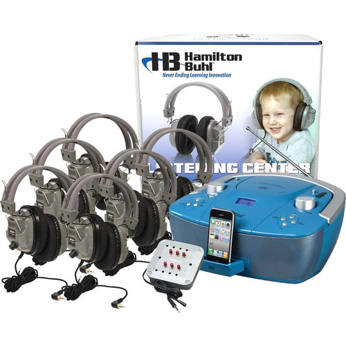 Hamilton Buhl Basic Bluetooth/CD/FM Listening Center 6 stations