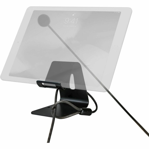 CTA Digital Tablet Desktop Security Kit with Display Stand and Theft-Deterrent Cable