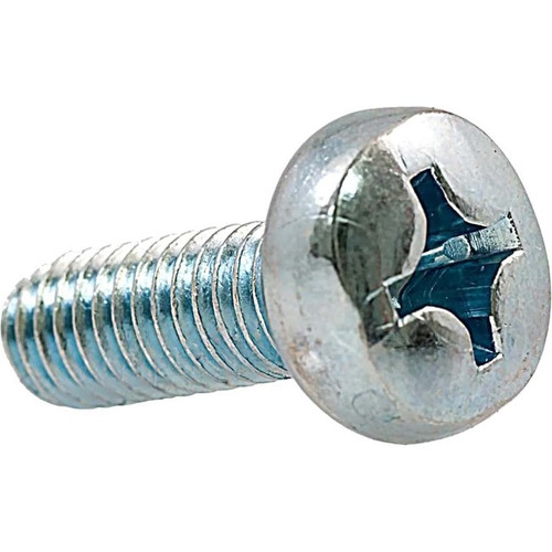 Rack Solutions M6 x 16mm Pan Head Phillip Drive Screw 100-Pack