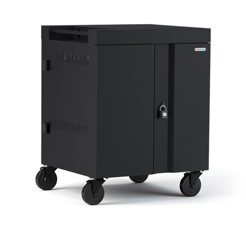 Bretford CUBE Cart Pre-wired Charging Cart - 32 Devices