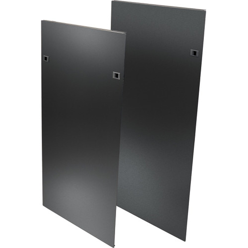 Tripp Lite SmartRack Side Panel Kit with Latches for 52U 4-Post Open Frame Rack 2 Panels