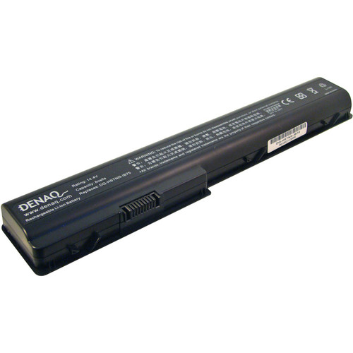 DENAQ 8-Cell 5200mAh Li-Ion Laptop Battery for HP Pavilion DV7, DV7-1000, DV7-1100, DV8, DV8-1000, HDX, HDX X18, HDX X18-1000